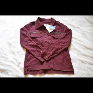 Jolt Maroon Jacket
